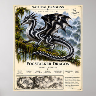 Fogstalker Veldplaat Poster
