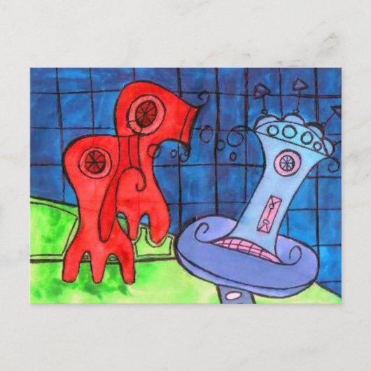föhn kwal briefkaart (Voorkant)