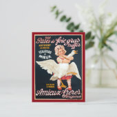  Foie Gras Pate Advertisement Briefkaart (Staand voorkant)