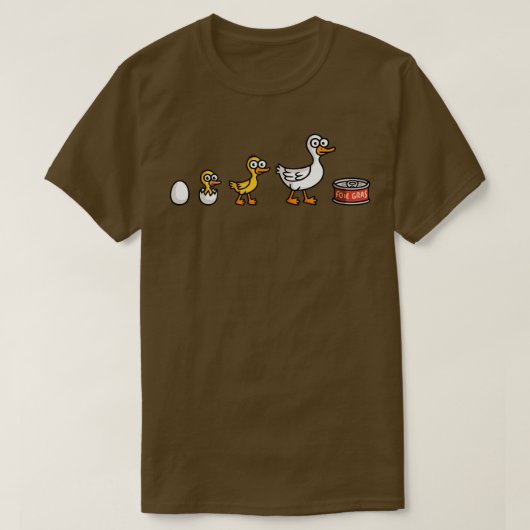 Foie gras  t-shirt (Design voorkant)