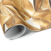  Foil Crinkle Pattern Cadeaupapier (Rol Hoek)