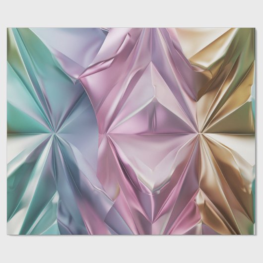 Foil Crinkle Pattern Cadeaupapier (Vlak)