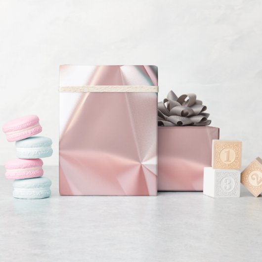 Foil Crinkle Pattern Cadeaupapier (Baby Shower)