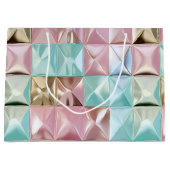 Foil Crinkle Pattern Groot Cadeauzakje (Voorkant)