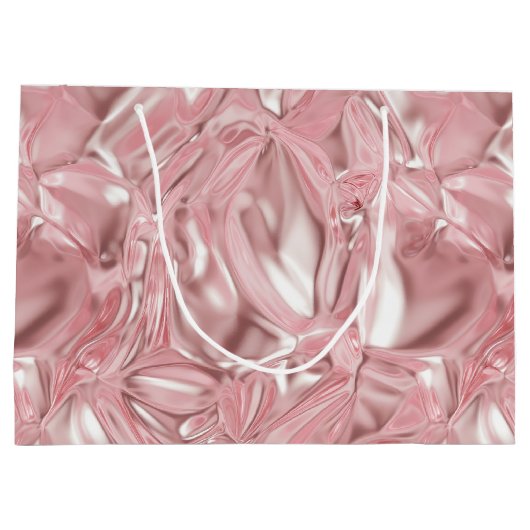 Foil Crinkle Pattern Groot Cadeauzakje (Achterkant)