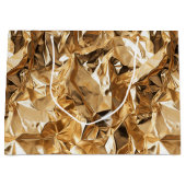 Foil Crinkle Pattern Groot Cadeauzakje (Voorkant)