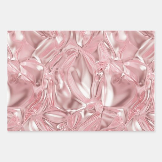 Foil Crinkle Pattern Inpakpapier Vel (Voorkant 2)