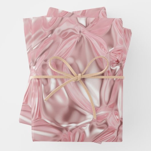 Foil Crinkle Pattern Inpakpapier Vel (In situ)