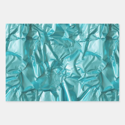 Foil Crinkle Pattern Inpakpapier Vel (Voorkant 2)