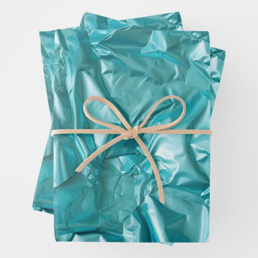 Foil Crinkle Pattern Inpakpapier Vel (In situ)