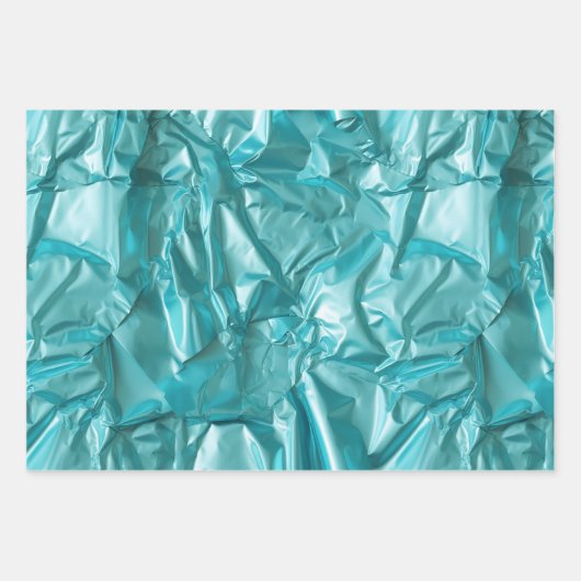 Foil Crinkle Pattern Inpakpapier Vel (Voorkant)