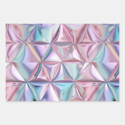 Foil Crinkle Pattern Inpakpapier Vel (Voorkant 3)