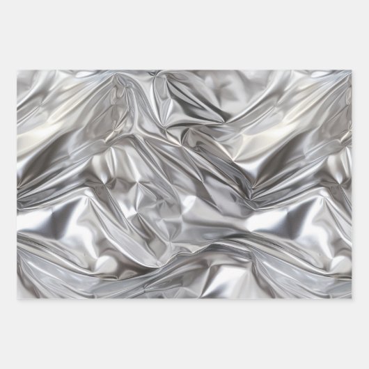 Foil Crinkle Pattern Inpakpapier Vel (Voorkant 3)