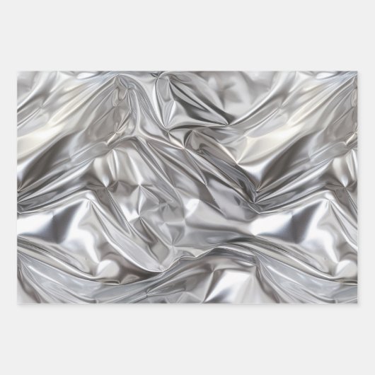 Foil Crinkle Pattern Inpakpapier Vel (Voorkant)