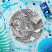 Foil Crinkle Pattern Papieren Bordje (Feest)