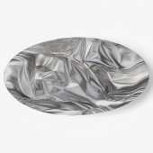 Foil Crinkle Pattern Papieren Bordje (Gekanteld)