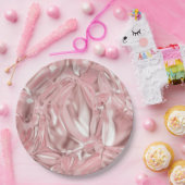 Foil Crinkle Pattern Papieren Bordje (Feest)