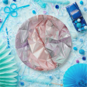 Foil Crinkle Pattern Papieren Bordje (Feest)