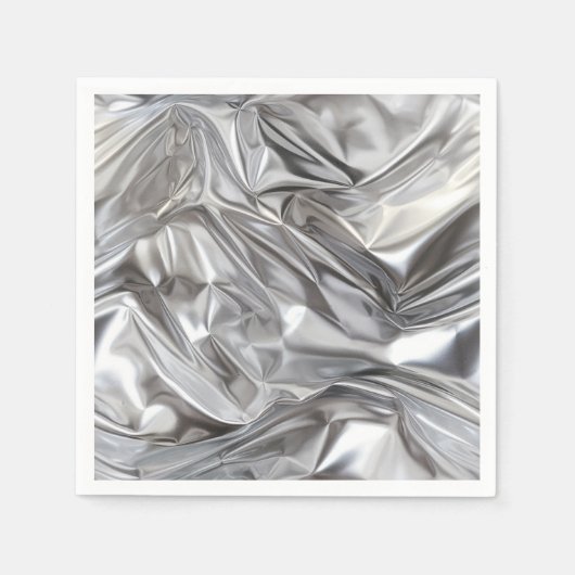 Foil Crinkle Pattern Servet (Voorkant)