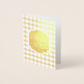 Foil Fleur de Lis Wedding | Bridal - Foto: Bridal Folie Kaarten (Voorkant)