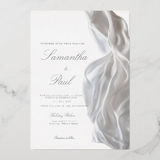 Foil Invitation Folie Uitnodiging
