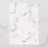 Foil Invite Folie Uitnodiging (Achterkant)