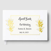 Foil Wedding Guestbook Gastenboek (Voorkant)
