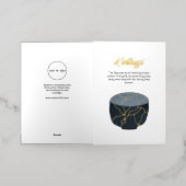 Foiled Kintsugi Golden Joinery Enmoegement Kaart (Buiten Laag)