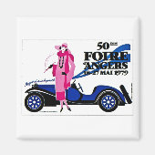 Foire d'Angers -  Franse reclame Magneet (Voorkant)