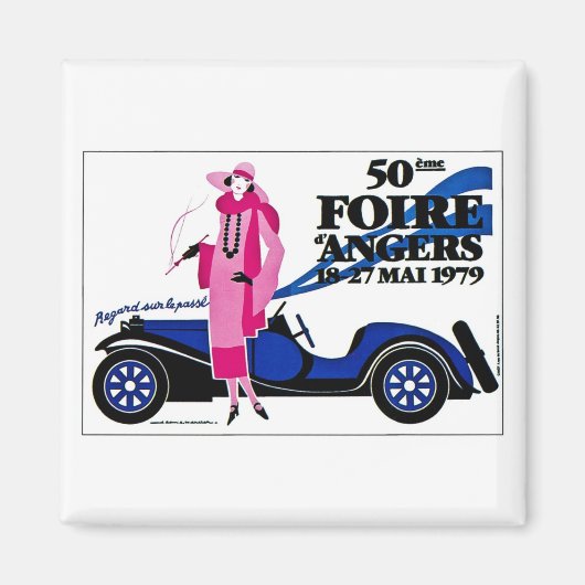 Foire d'Angers -  Franse reclame Magneet (Voorkant)