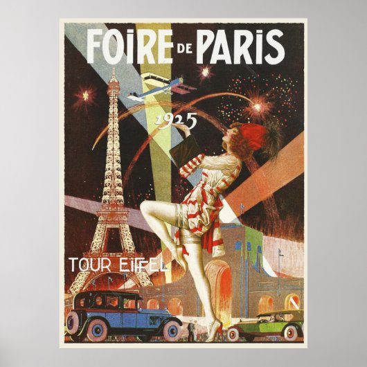 Foire de Paris -  kunst Poster (Voorkant)