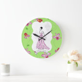 Fois à Paris Mode Illustratie Grote Klok (Huis)