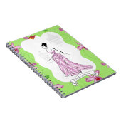 Fois à Paris Mode Illustratie Notitieboek (Rechterzijde)