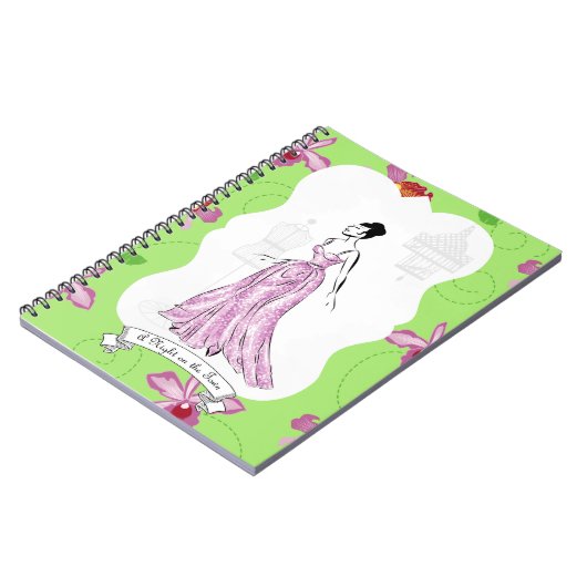 Fois à Paris Mode Illustratie Notitieboek (Linkerzijde)