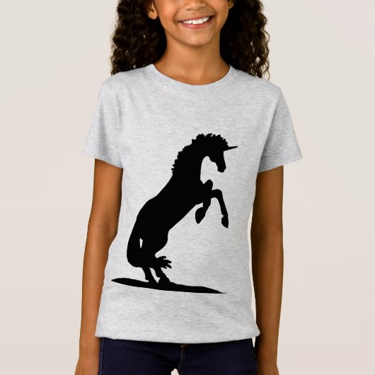 fok Unicorn Silhouette T-shirt (Voorkant)