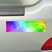 Fok van de drijfmestregenboog bumpersticker (Op auto)