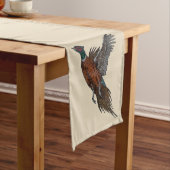 Fokers in vliegtafelrunner korte tafelloper (Voorbeeld)