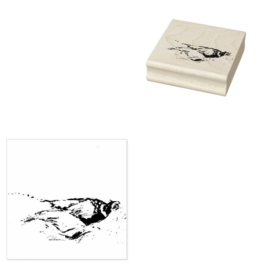 Fokers van Hevener Rubberstempel (Gestempeld)