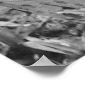 Fokken van Amerikaanse vlag op Iwo Jima (1945) Poster (Hoek)