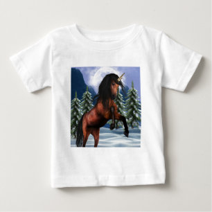 Fokken van Chestnut Unicorn Baby T-Shirt