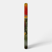 Fokken van een bloem samsung galaxy hoesje (Linkerkant)