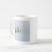 Fokker D.VII-modellen in de vlucht Koffiemok (Voorkant links)