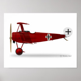 Fokker DR1 Triplane Poster