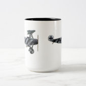 Fokker DR.1 239/17 Mok! Tweekleurige Koffiemok (Center)