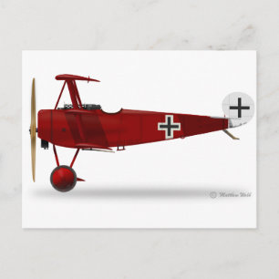 Fokker Dr. 1 Triplane Briefkaart