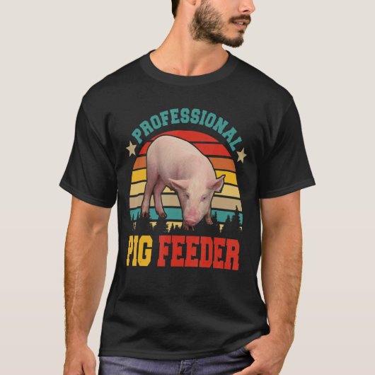 fokker van professionele Varkensfokkers T-shirt (Voorkant)