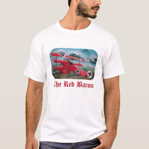 Fokker-vliegtuig van de Rode Baron T-shirt