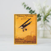 Fokker Worke Poster op Notecards Briefkaart (Staand voorkant)