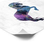 fokkerij van Fantasy Horse Kunst Foto Afdruk (Hoek)