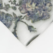 Fokmiddelen in bloemen fleece deken (Hoek)